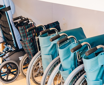 笑顔のスタッフと利用者様