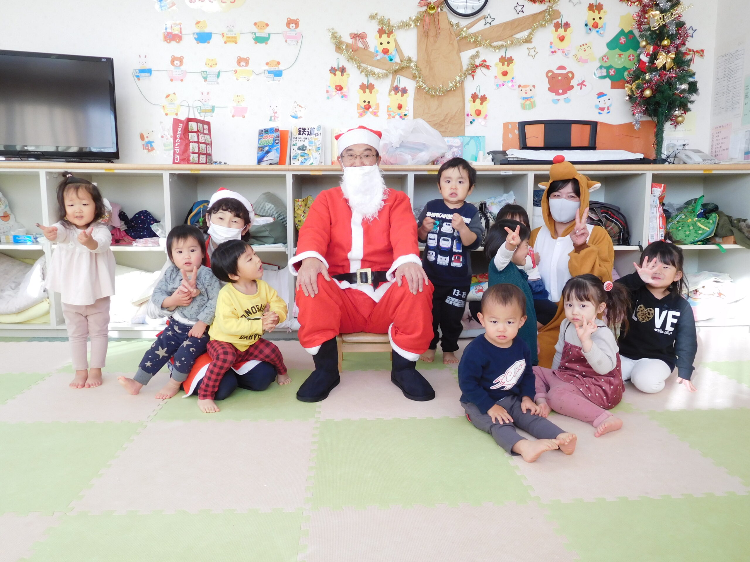 保育室 クリスマス会★の写真(山形県山形市)