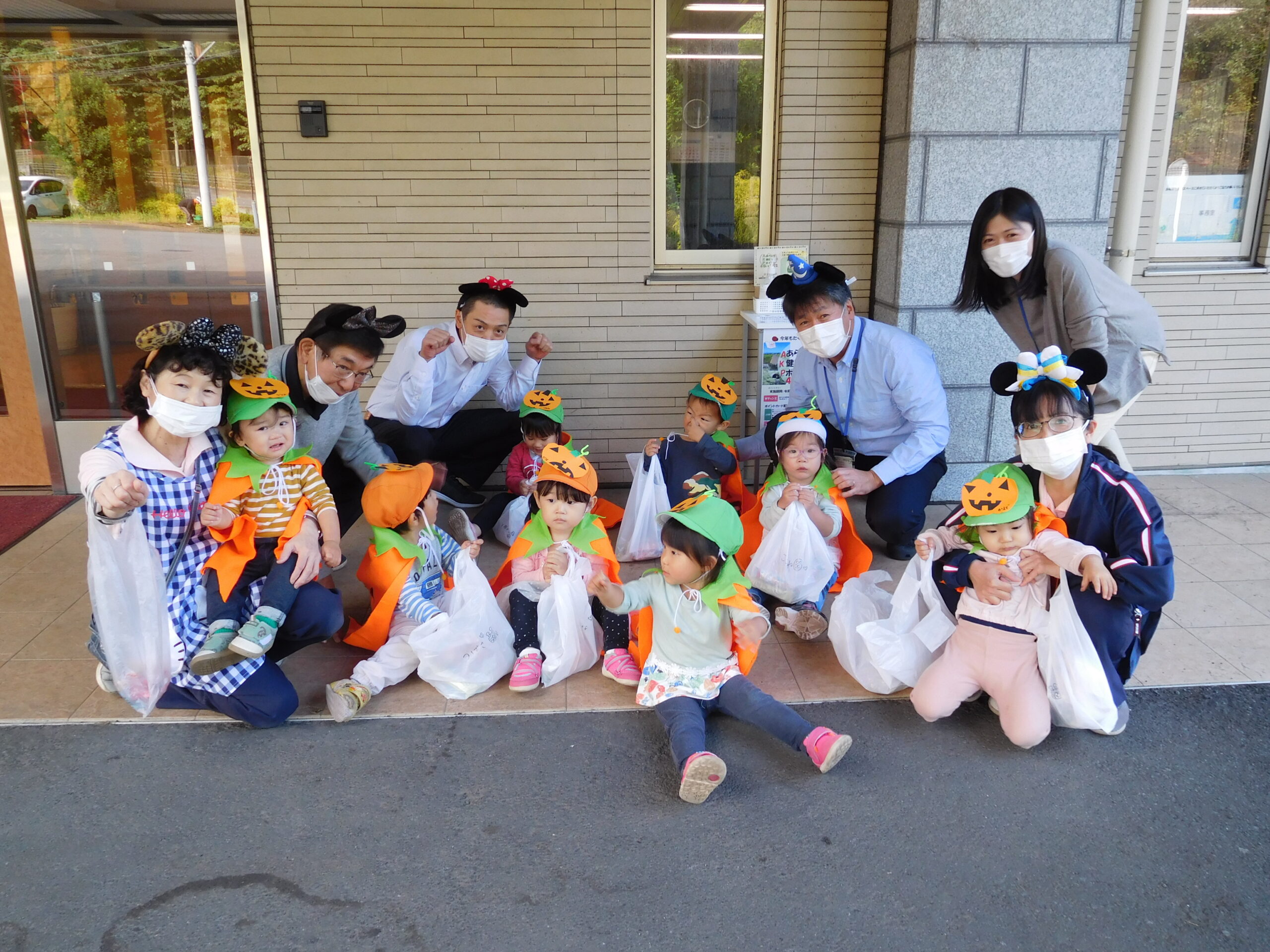 保育室ハロウィン&さつまいも堀りの写真(山形県山形市)