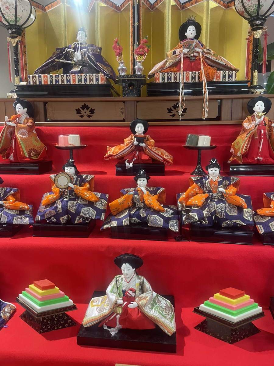 保育室のひな祭り ~ 可愛い 手と足 ~の写真(山形県山形市)